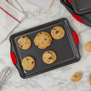 Carbon Steel Baking Sheet Set with Non-Stick Cookie Sheet and Grilling Trays