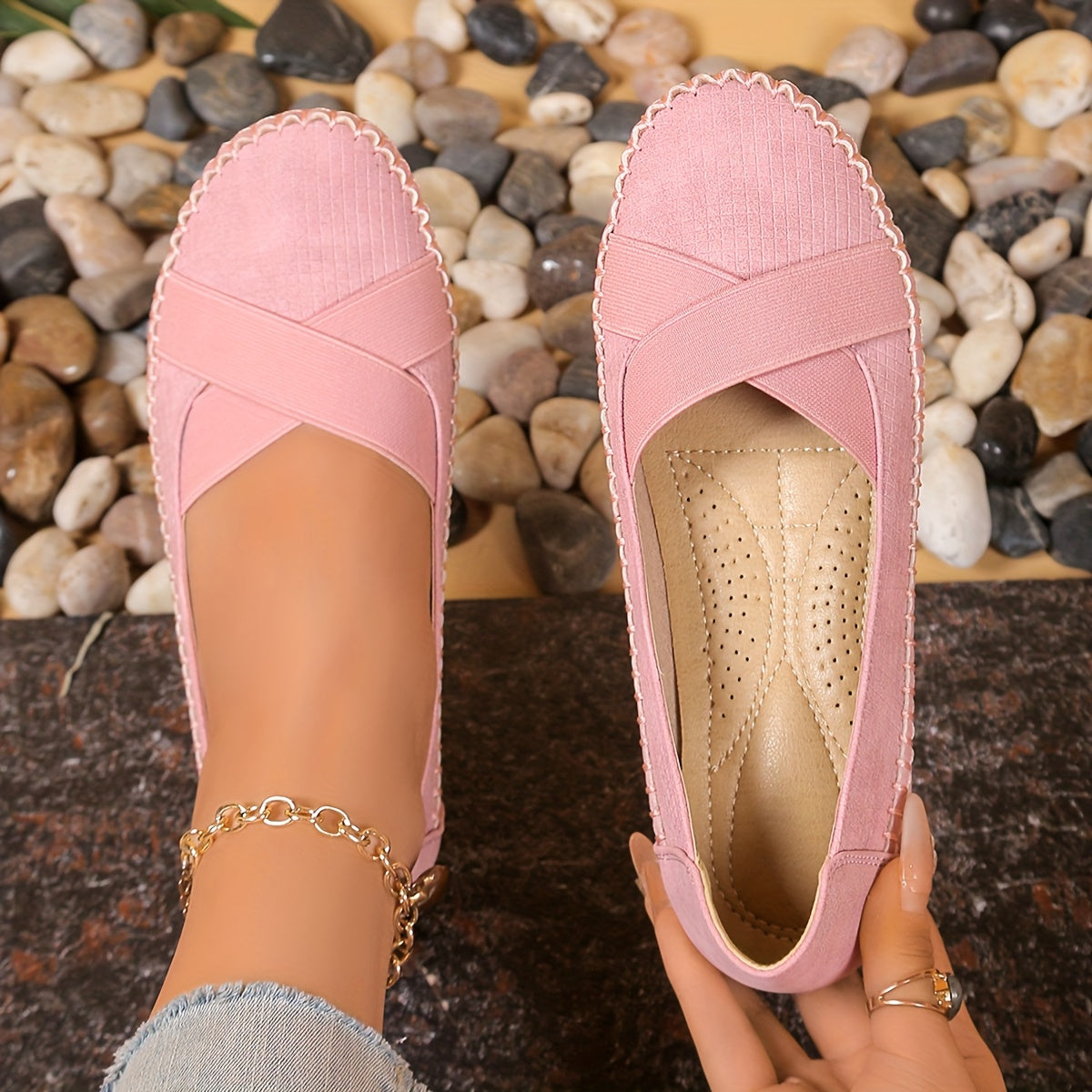 Women's Lightweight Comfortable Flat Shoes for Daily Wear