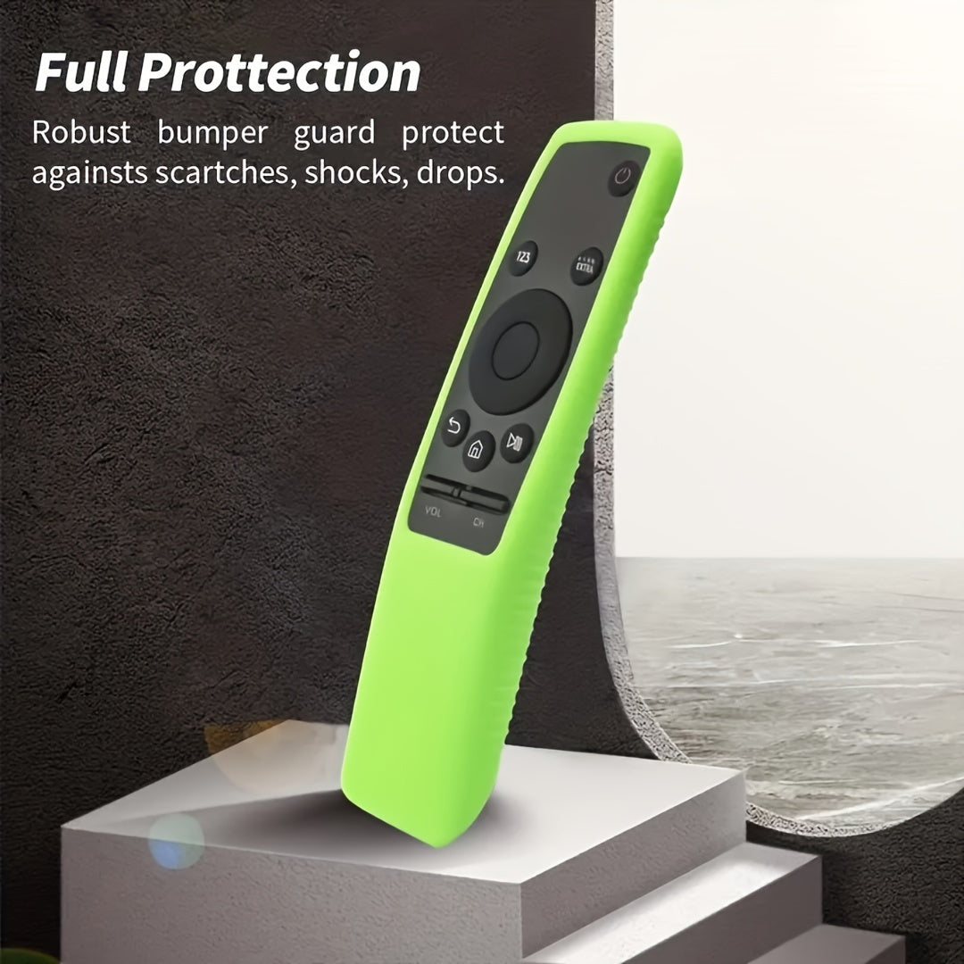 Glow-in-the-Dark Silicone Remote Control Case for Smart TV Shockproof Anti-Slip