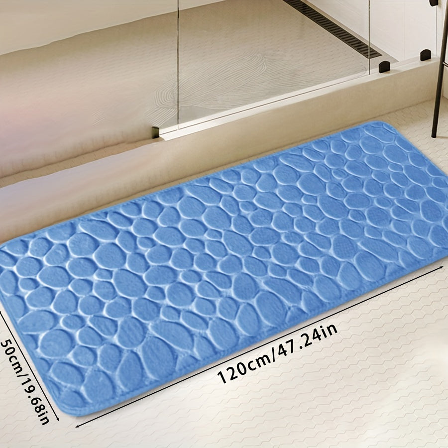 Zarif tosh naqshli poliester hammom matosi, yuqori zichlikdagi ko'pik, sirpanmaydigan to'qima dizayni. Hammom, dush, hammom bezaklari uchun juda singdiruvchi va yumshoq qulaylik.