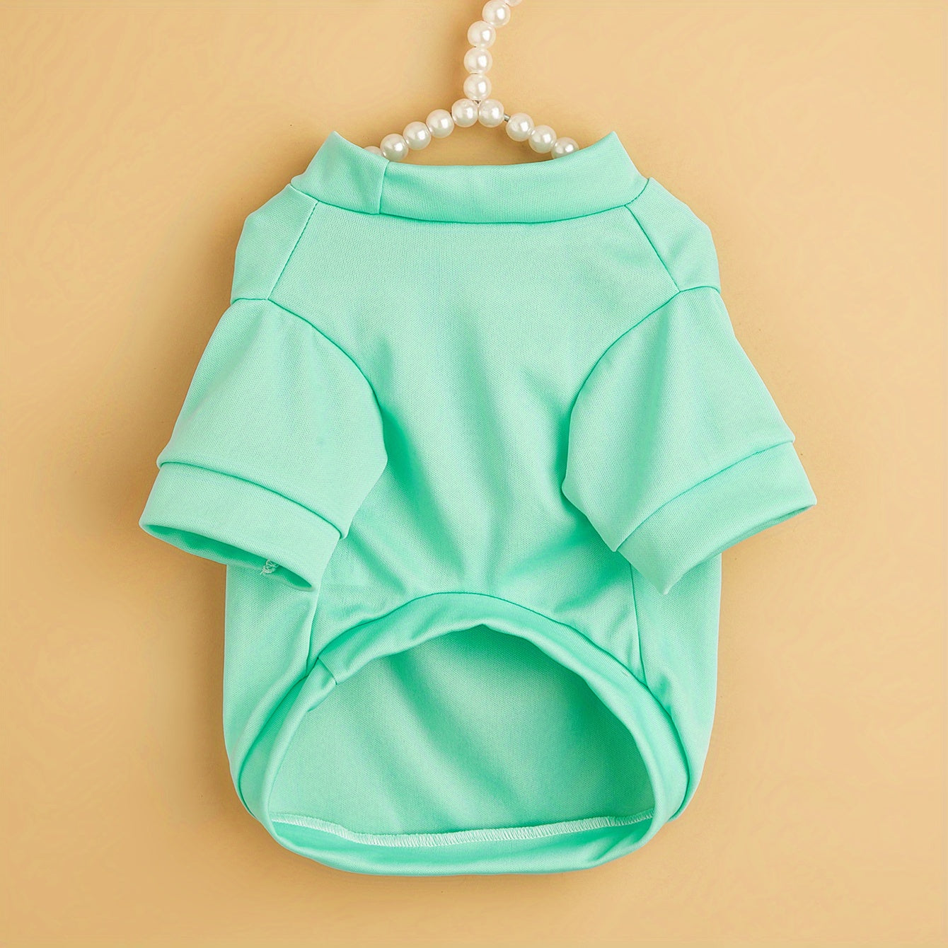 Pet T-Shirt Quick Dry Summer Dog Tee Casual Knit Polyester Small Medium Toy