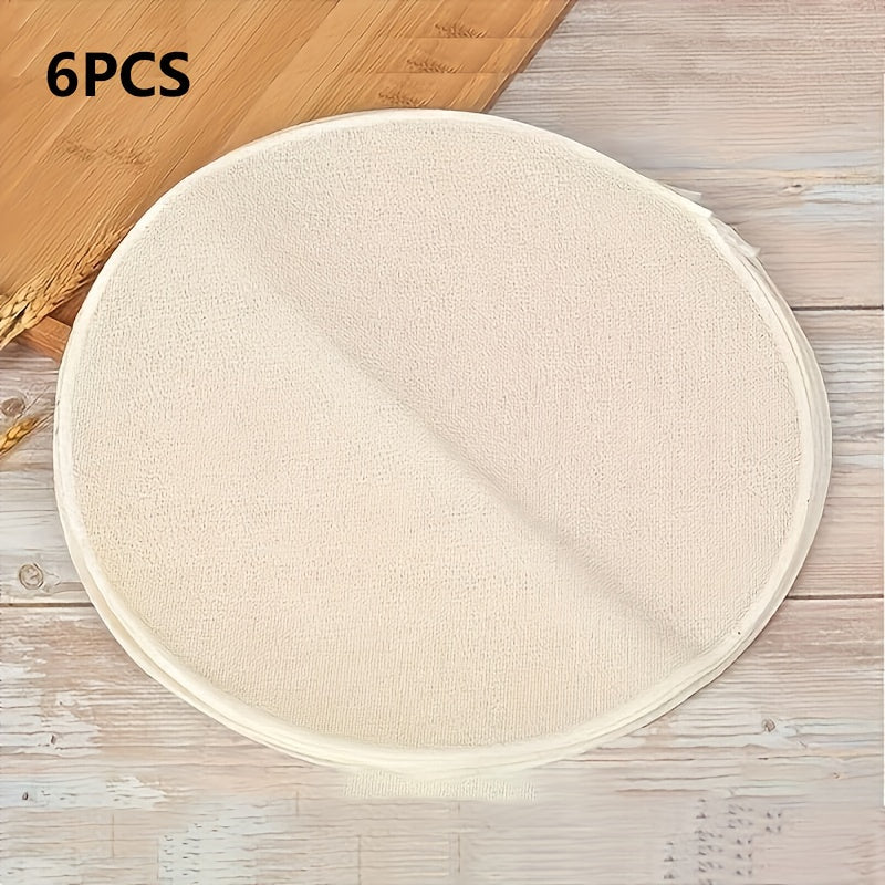 Round steamer mat for buns and bread reusable non-stick liner for steaming