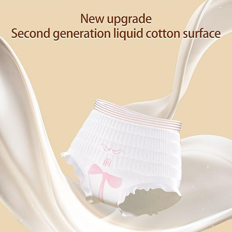 Oversized Sanitary Napkins with Red Bean Core and Breathable Menstrual Safety Pants Disposable Underwear