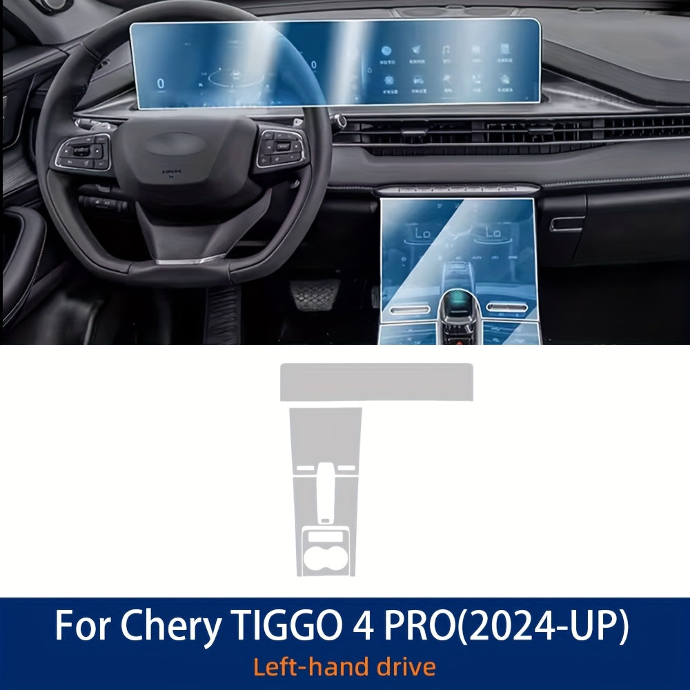 Car Interior TPU Film for Chery Tiggo 4 Pro Scratch Water Resistant
