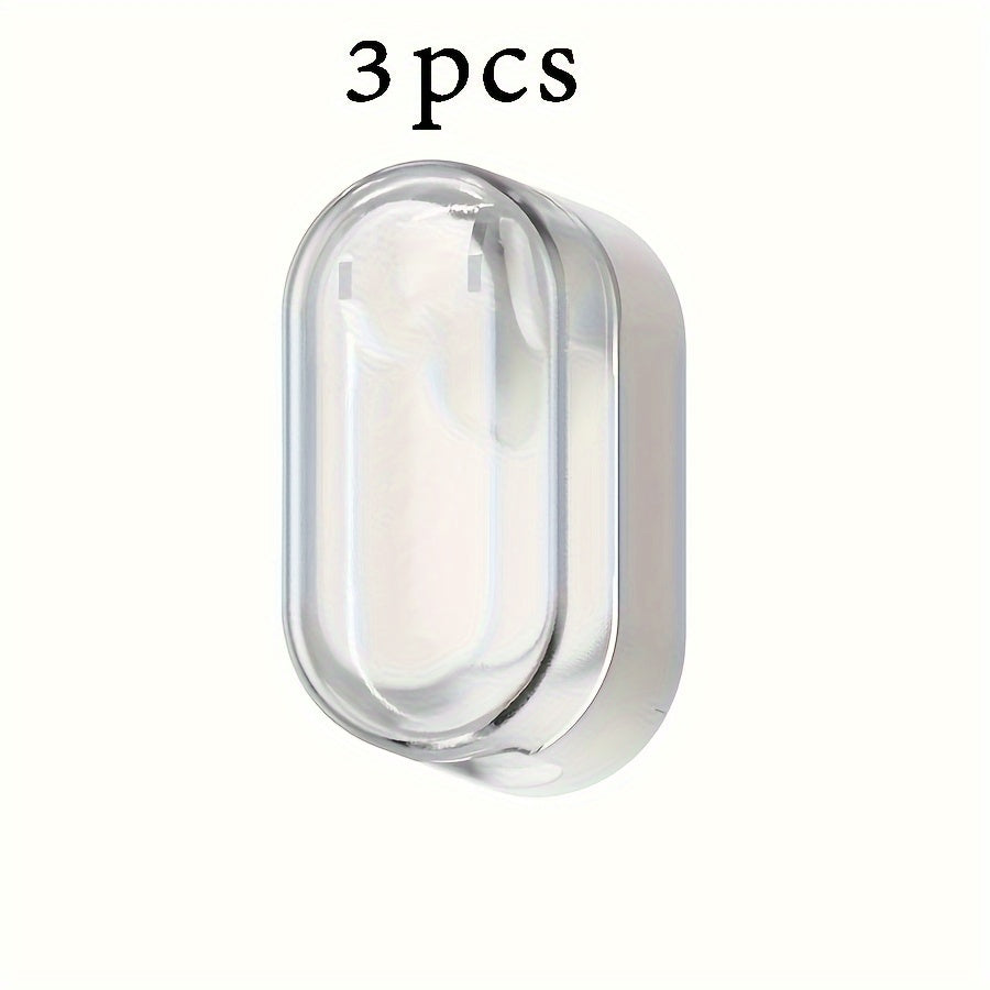 Wall-Mounted Toothbrush Holder with Cover for Bathroom Storage and Decoration