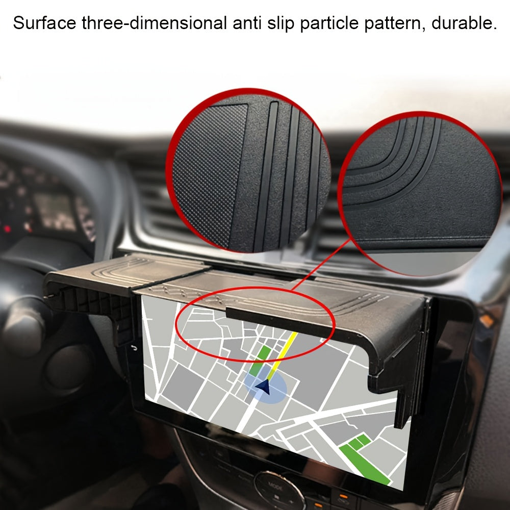 Universal Car GPS Sun Visor Cover ABS Sunshade Shield 17.78-30.48cm