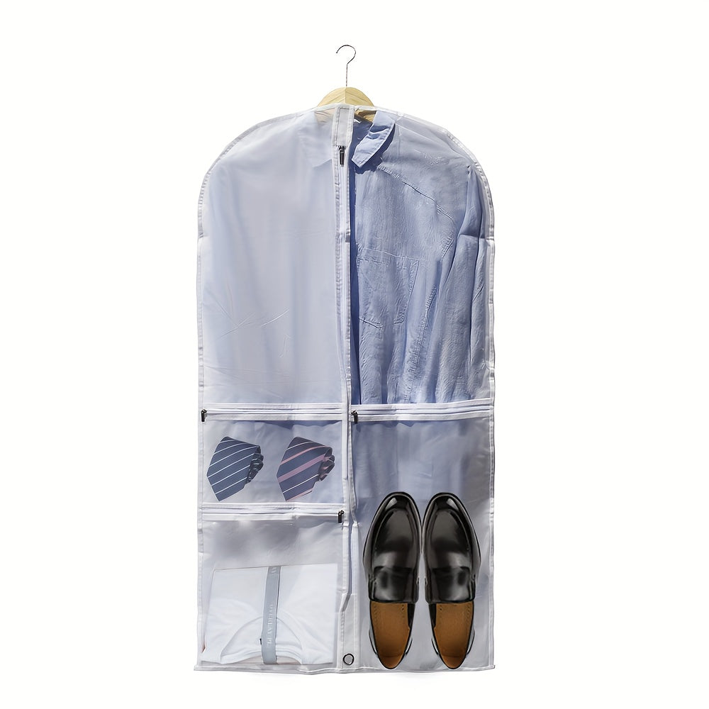 Large Garment Bag for Suits Dresses and Travel with Hanging Storage