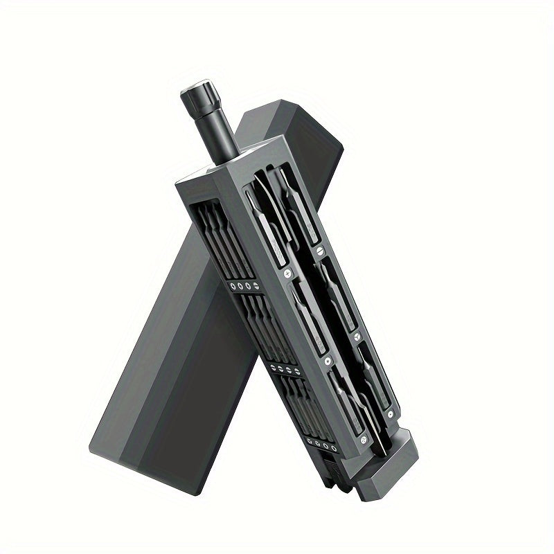 Juego de destornilladores de precisión de 44 piezas, herramienta manual de metal para electrónica y reparación DIY