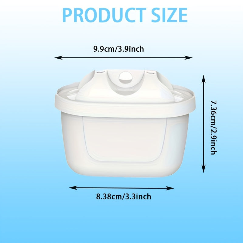 Brita® Marella® Jug va Brita® Kettle bilan mos keladigan 1, 3 yoki 6 ta suv filtr kartochkalarini oling. Brita® Maxtra+® va Maxtra Pro® uchun ushbu almashtirish filtrlar ifloslantiruvchi moddalarni samarali ravishda kamaytiradi va o'rnatish juda oson.