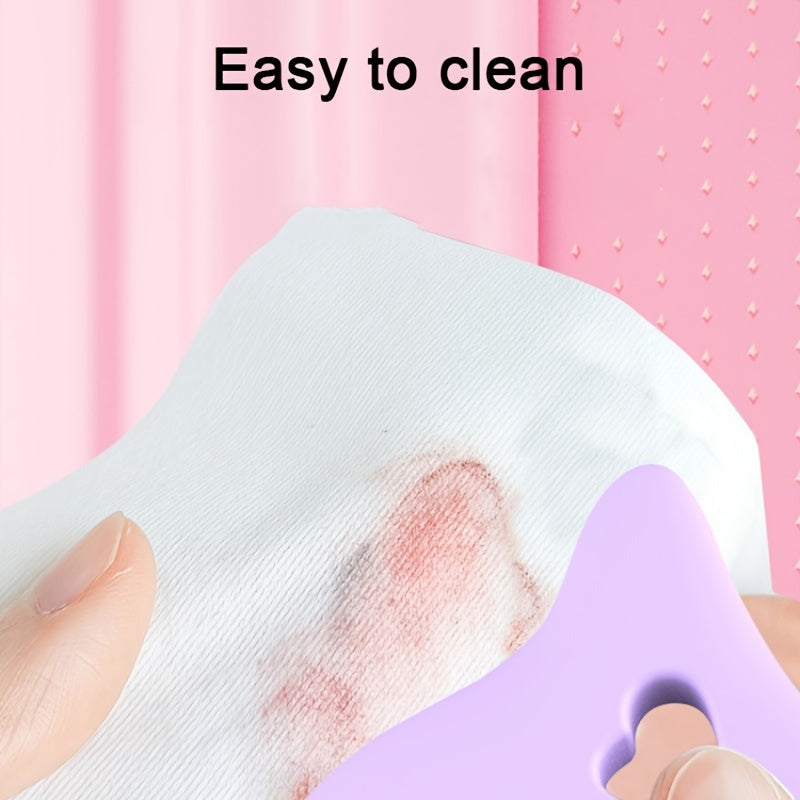 Plantilla de delineador de ojos de silicona para maquillaje, alas, labios, máscara, aplicador