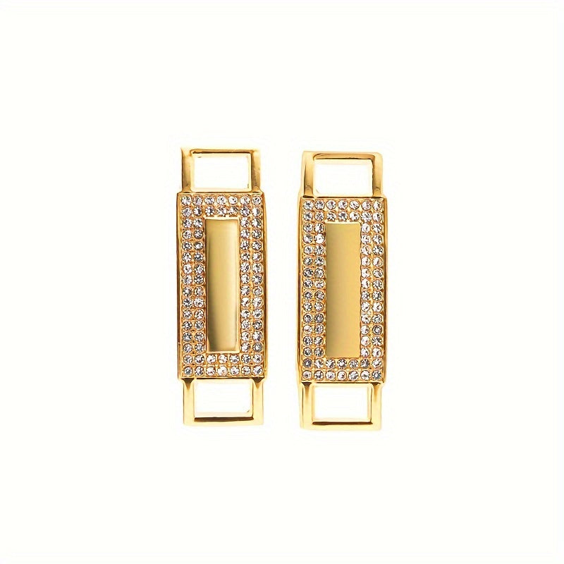 Women's Lace Buckles Inlaid With Zirconia Luxury Alloy Shoe Accessories