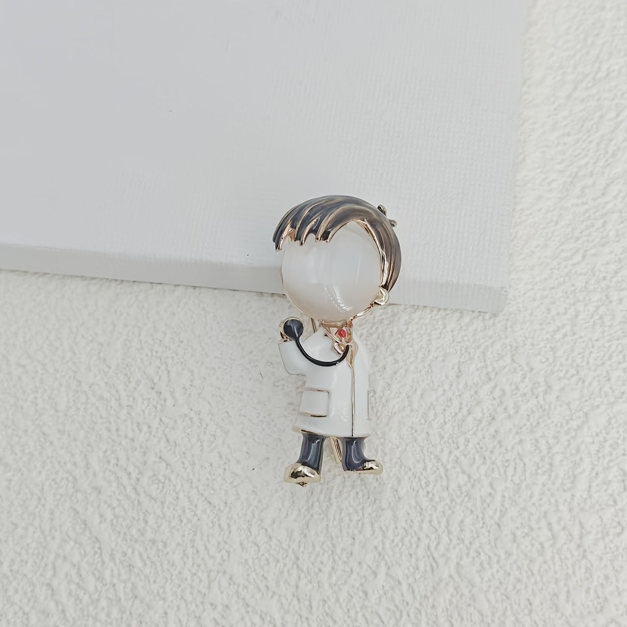 Set of 1/2/3 Elegant Enamel Alloy Brooch Pins for Sweaters Shirts and Suits