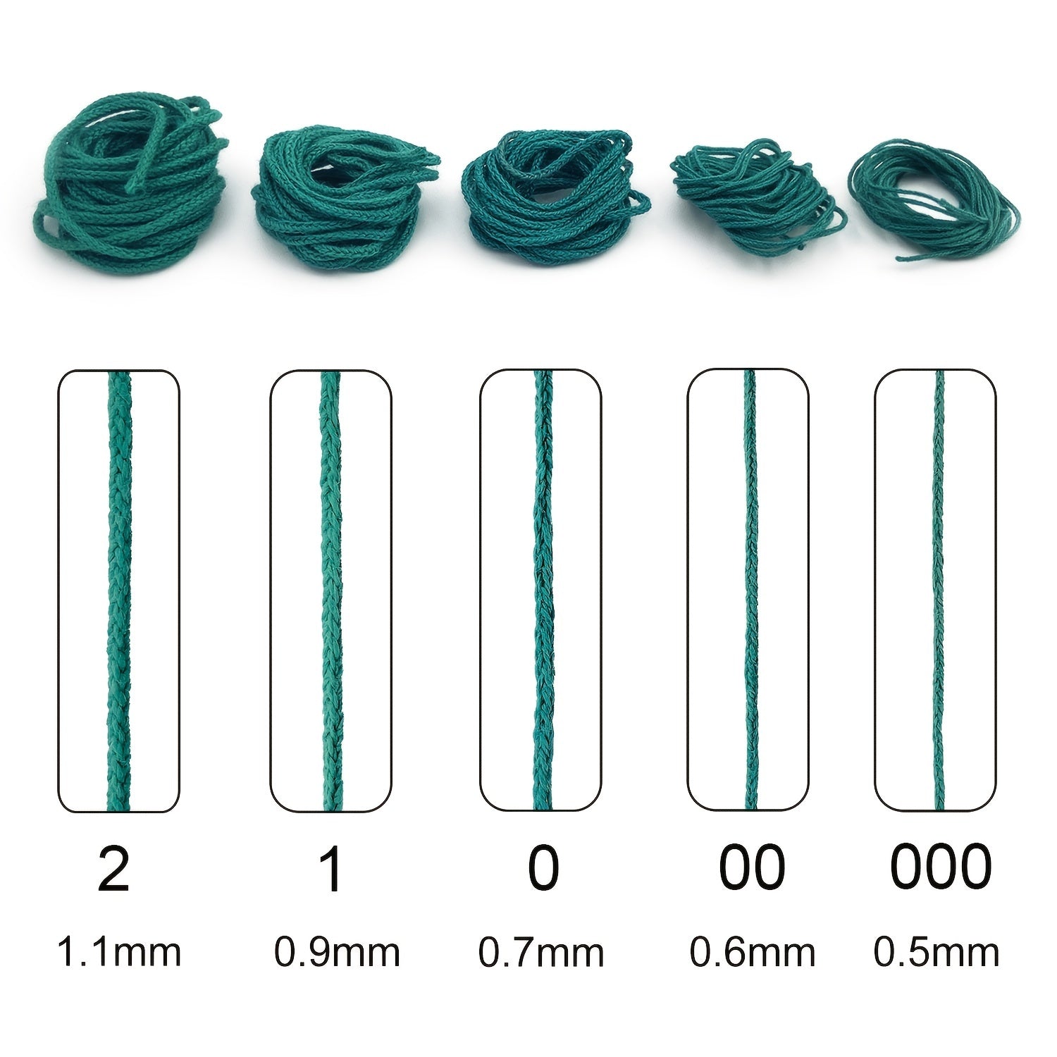 Unscented Dental Gingival Retraction Cord Cotton Thread Sizes 0-2