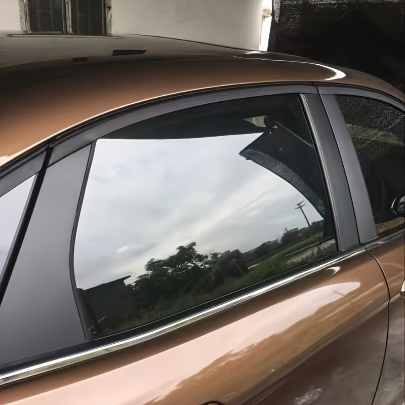 Cinta de vinilo negro para película, moldura de ventana, eliminación de cromo, envoltura para coche, rollo de 3/5/7/10cm