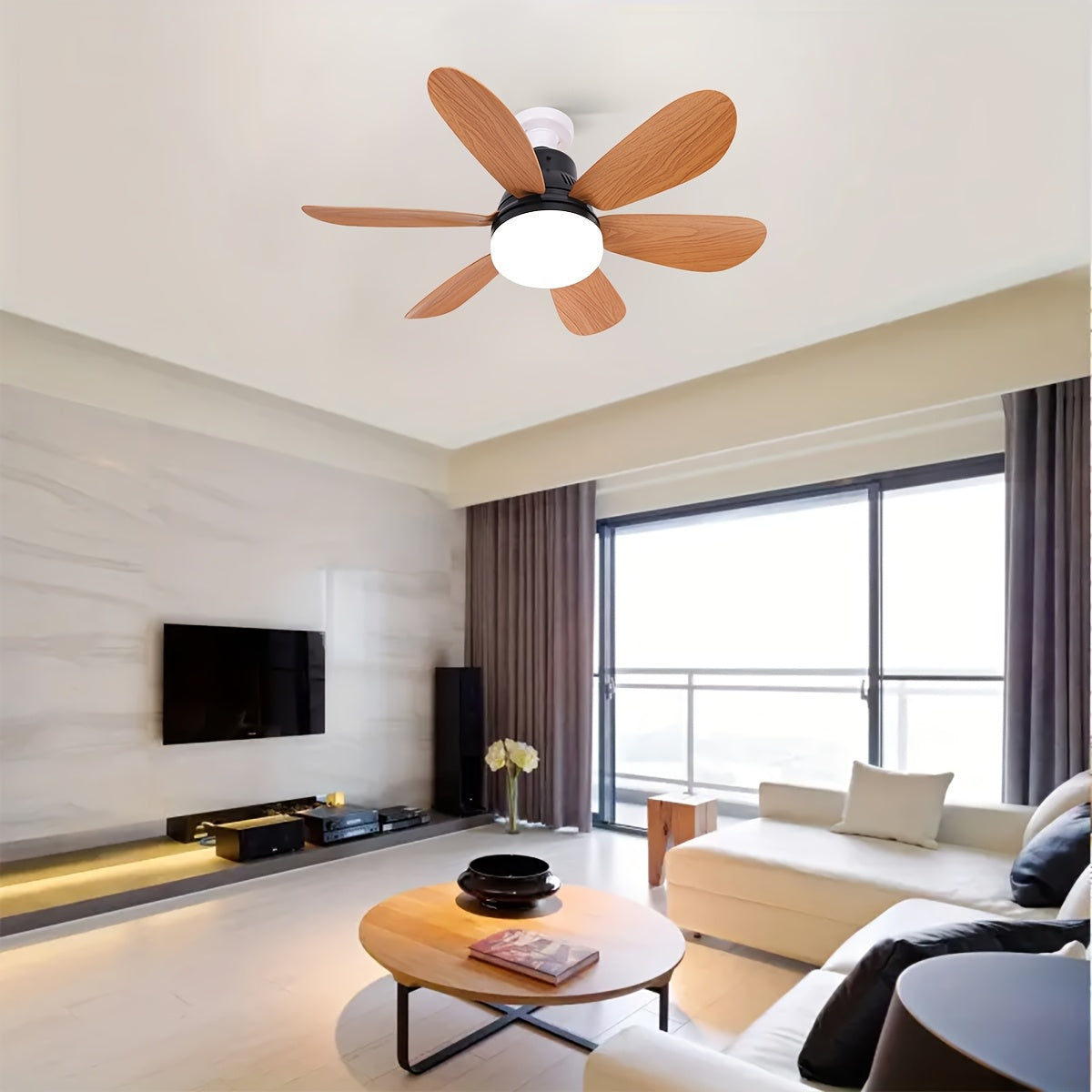 1pc Upgraded Socket Fan Light with Remote Control E26 E27 Adjustable Lighting Wind Speed 3 Levels