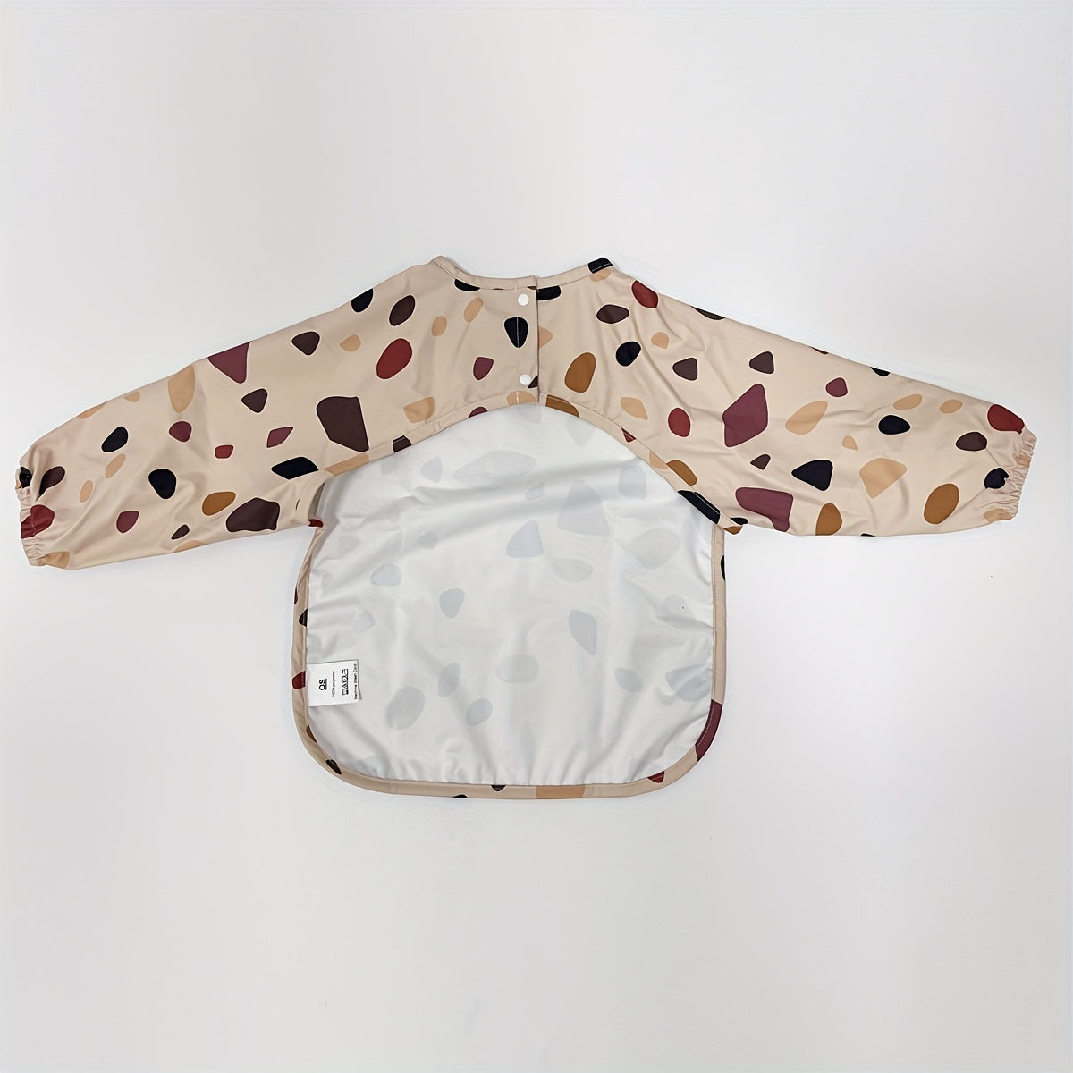 Kids Waterproof Polyester Fiber Bib Apron for Boys and Girls Durable Cover-up for Mealtime and Art Activities