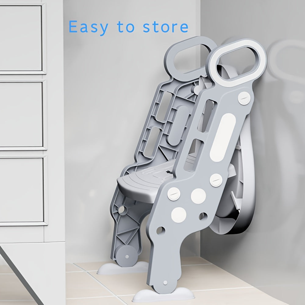 Qadamli zinapoyali va yig'iladigan o'rindiqli portativ potty tayyorlash hojatxonasi - 1 dona.