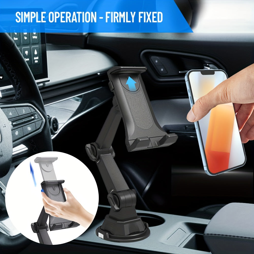 Avtomobil planshet va telefon uchun moslashuvchan asos 10 dan 13 dyuymgacha bo'lgan