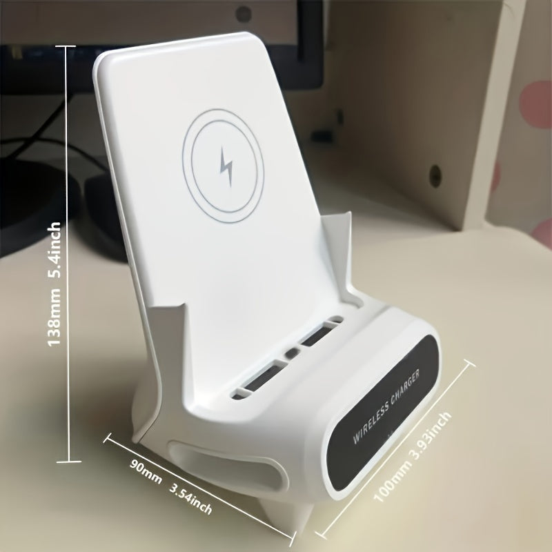 Wireless Charging Phone Holder Magnetic Fast Charging Cooling ABS Material Non-Waterproof