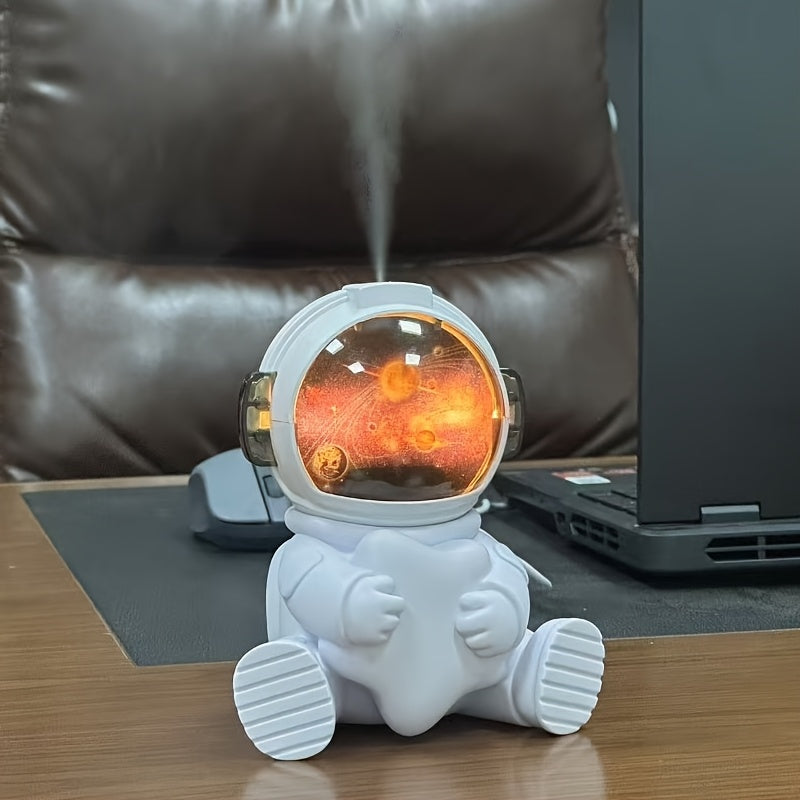 Мини-увлажнитель с USB и ночником, 240 мл, совместим с эфирными маслами