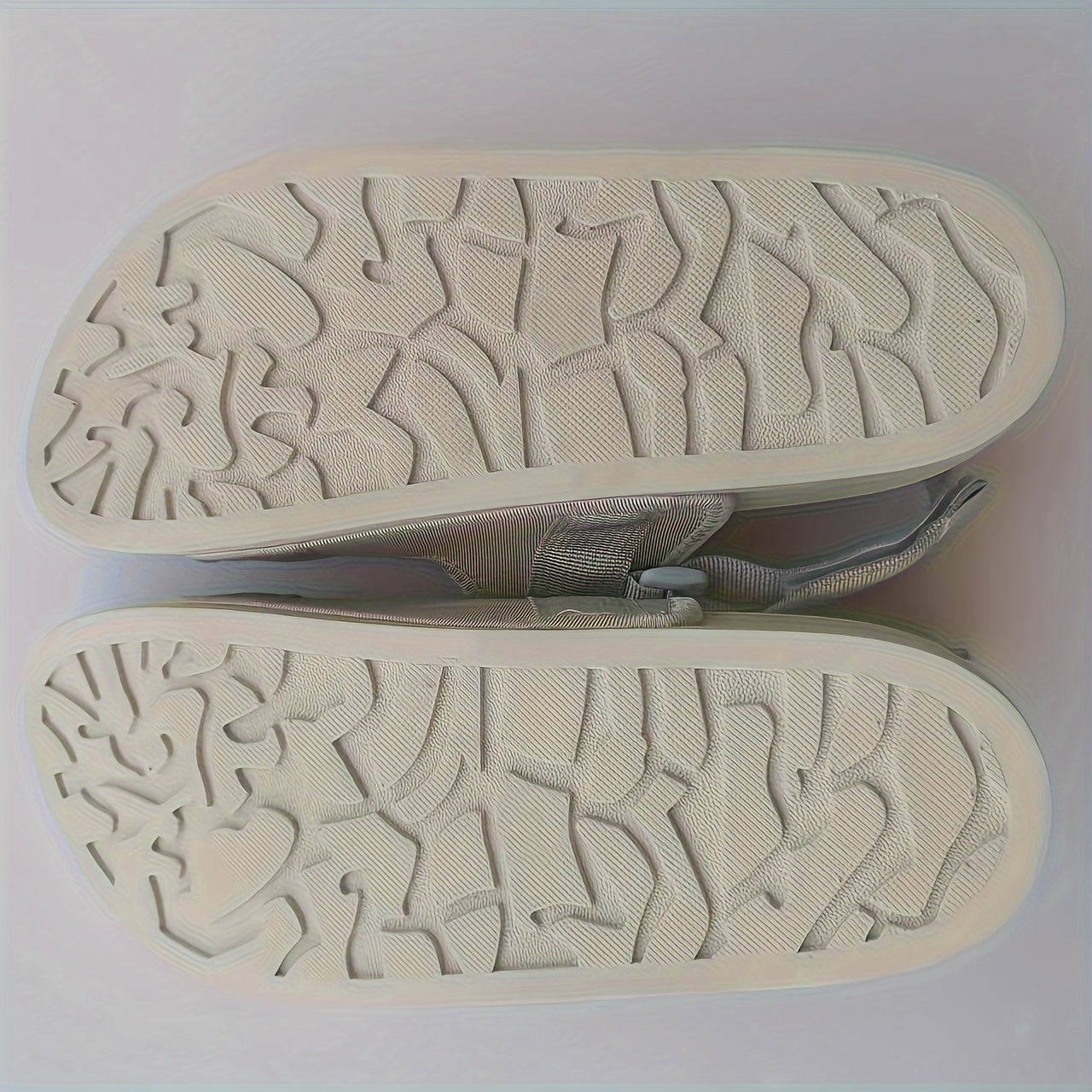 Women's Black Summer Beach Slide Sandals with Adjustable Hook-and-Loop Straps and Flat PVC Sole