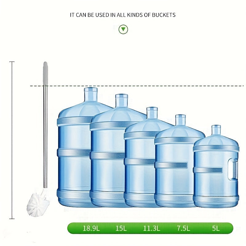 Water Bottle Cleaning Brush with Long Handle and 360° Rotation