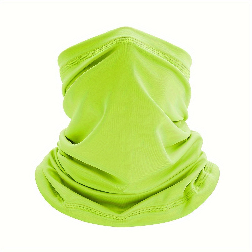 Gaiter facial de cuello reutilizable, transpirable y unisex para motocicleta