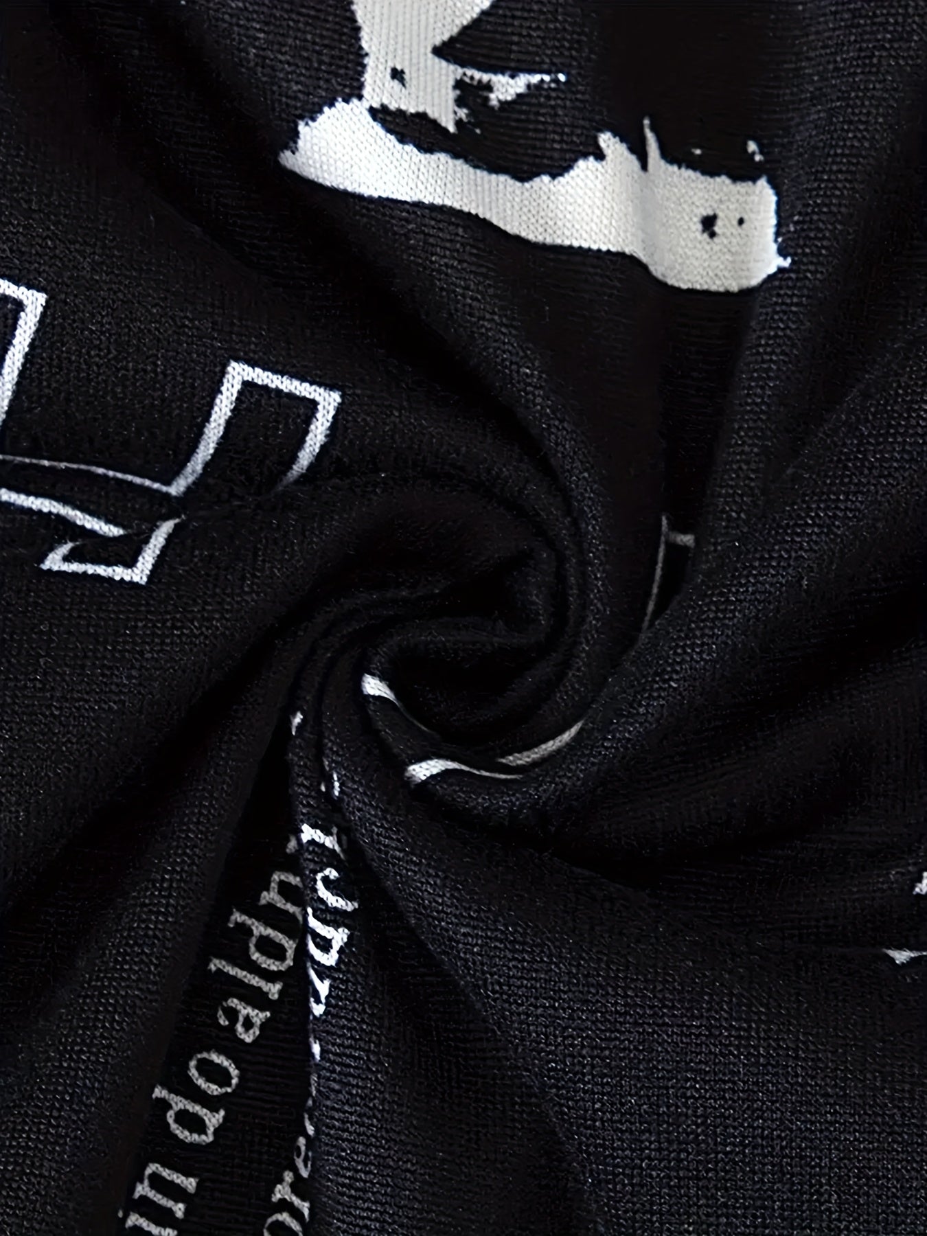 Men's Breathable Boxer Briefs with Letter Patterns Quick-Drying Four-Way Stretch Polyester