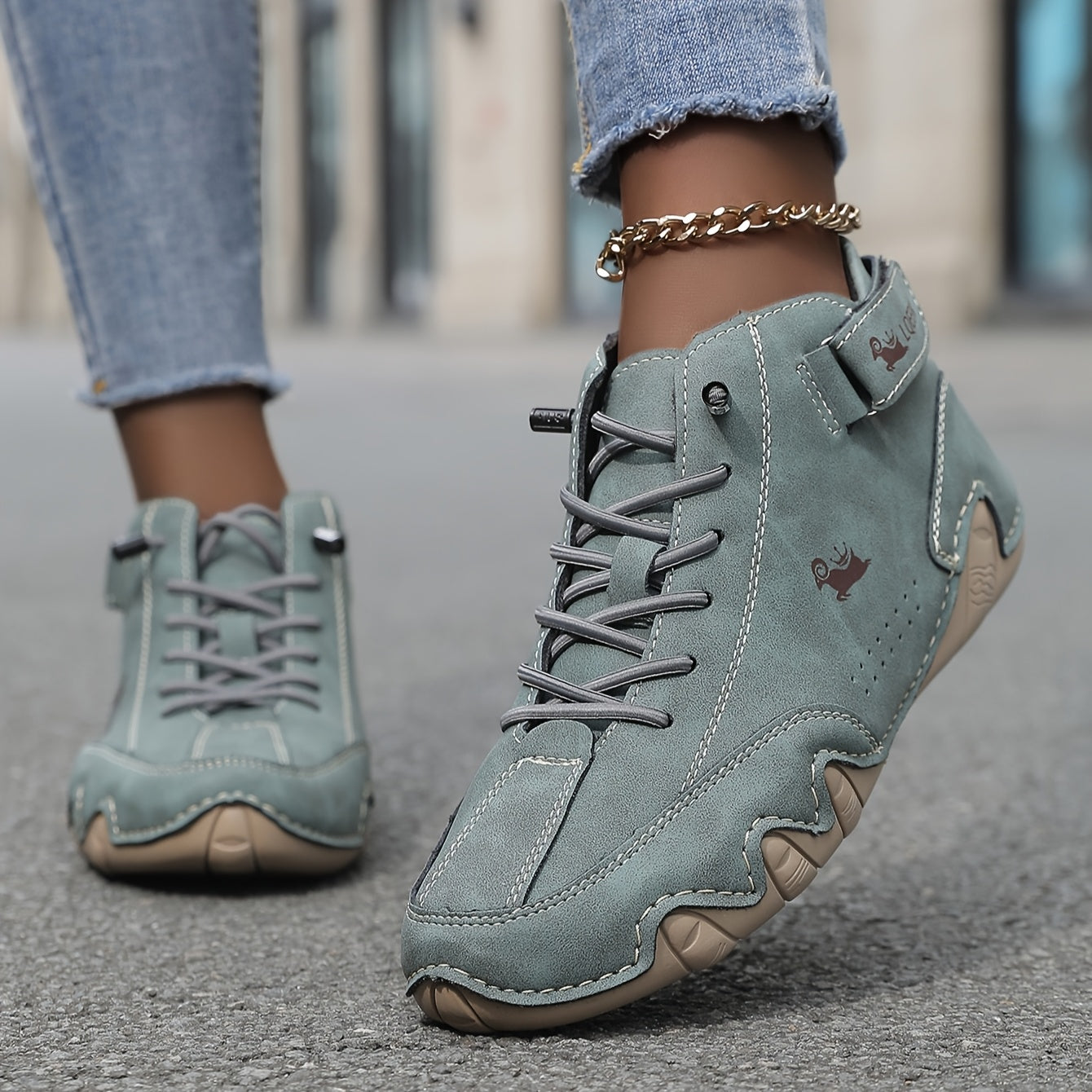 Unisex Casual Lightweight Sports Shoes Short Boots Black Size 9