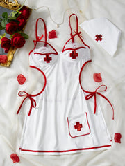 Nurse Uniform 1236 with Skirt and Hat Sexy Lingerie