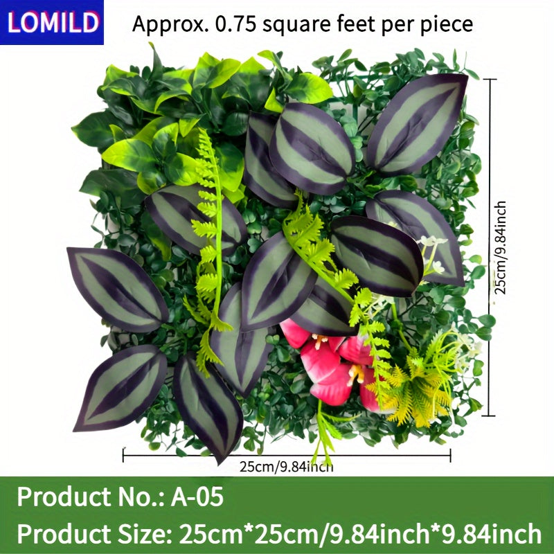 Artificial Green Plants for Outdoor Wall Decoration Wedding Festival Tying
