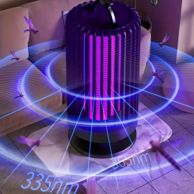 Homilador ayollar va chaqaloqlar uchun komar lampasi - ichki elektr zarbasi bilan komar o'ldiruvchi, tungi chiroq va jim ishlash.