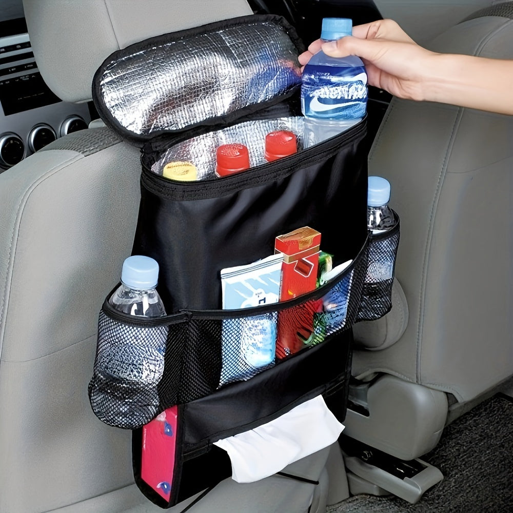 Universal Car Seat Organizer Bag Multi-Pocket Storage Travel Hanger Car Interior