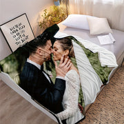 Personalized Flannel Throw Blanket for All Seasons Hypoallergenic Easy to Clean