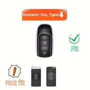 Car Key Fob Cover TPU Remote Case with Keychain for SUV Compact Car