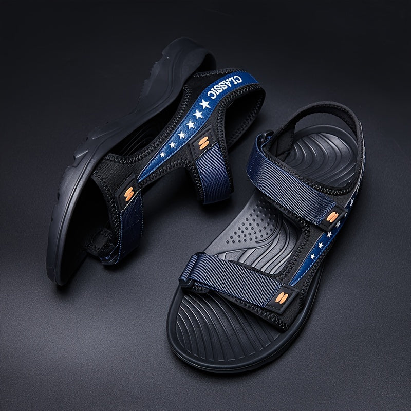 Men's Breathable Fabric Sandals for Outdoor Water Activities