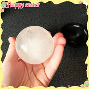 Ichimliklar uchun aylana muz kubi shakli, 2.5 dyuymli muzli xokkey, oziq-ovqat sinfi silikon