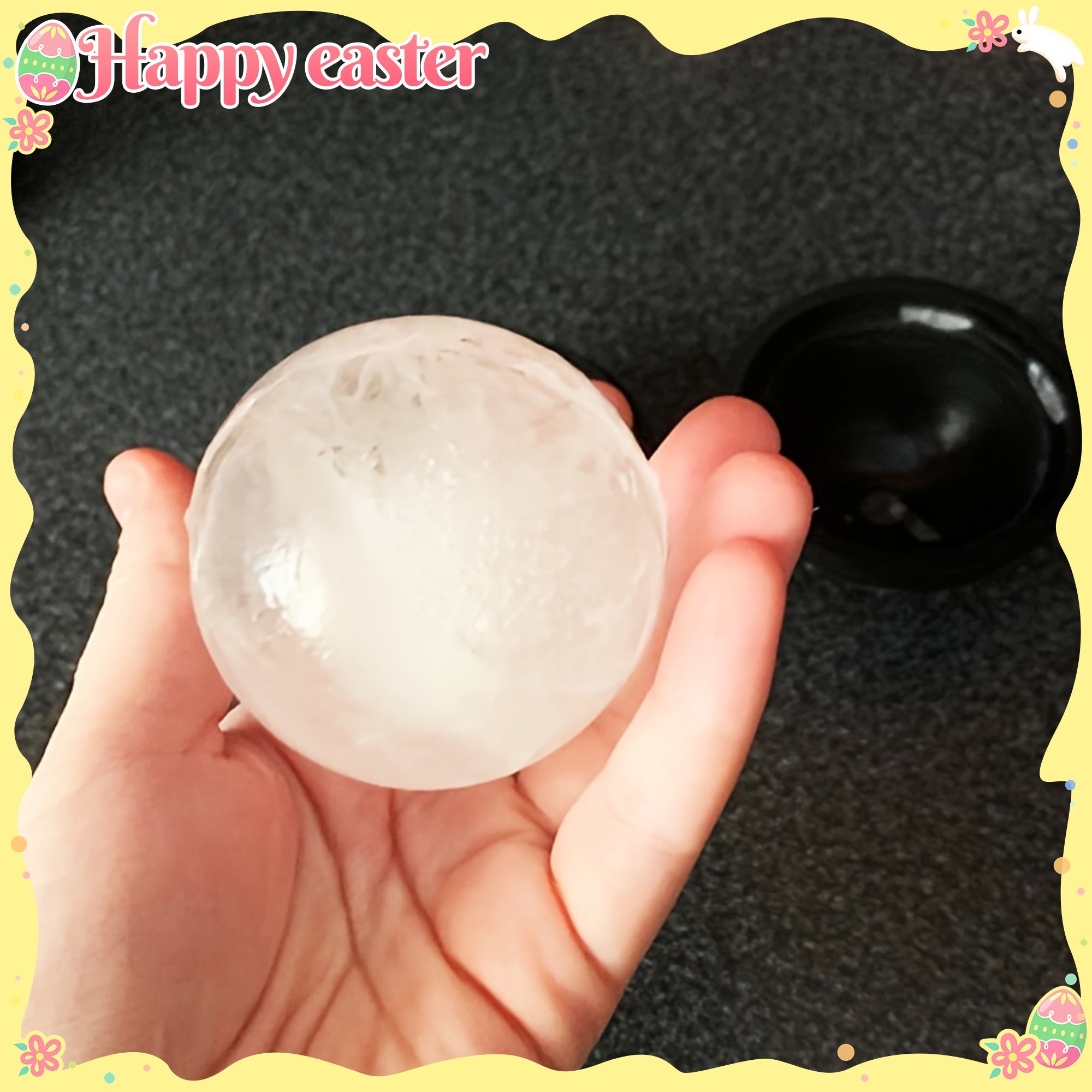 Ichimliklar uchun aylana muz kubi shakli, 2.5 dyuymli muzli xokkey, oziq-ovqat sinfi silikon