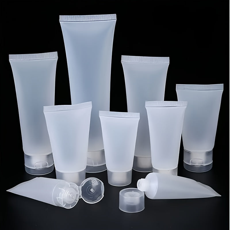 Travel Bottles Set 20ml to 100ml Plastic Containers for Shampoo and Body Wash