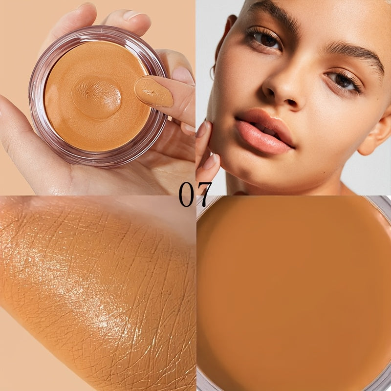 Crema de base para todas las tonalidades de piel de mujer, cobertura total, acabado mate