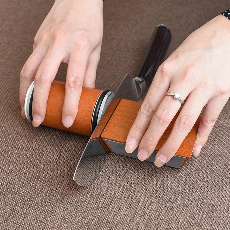 Diamond Knife Sharpener Manual 400/600/1000 Grit 4-Angle Fixed Sharpening System