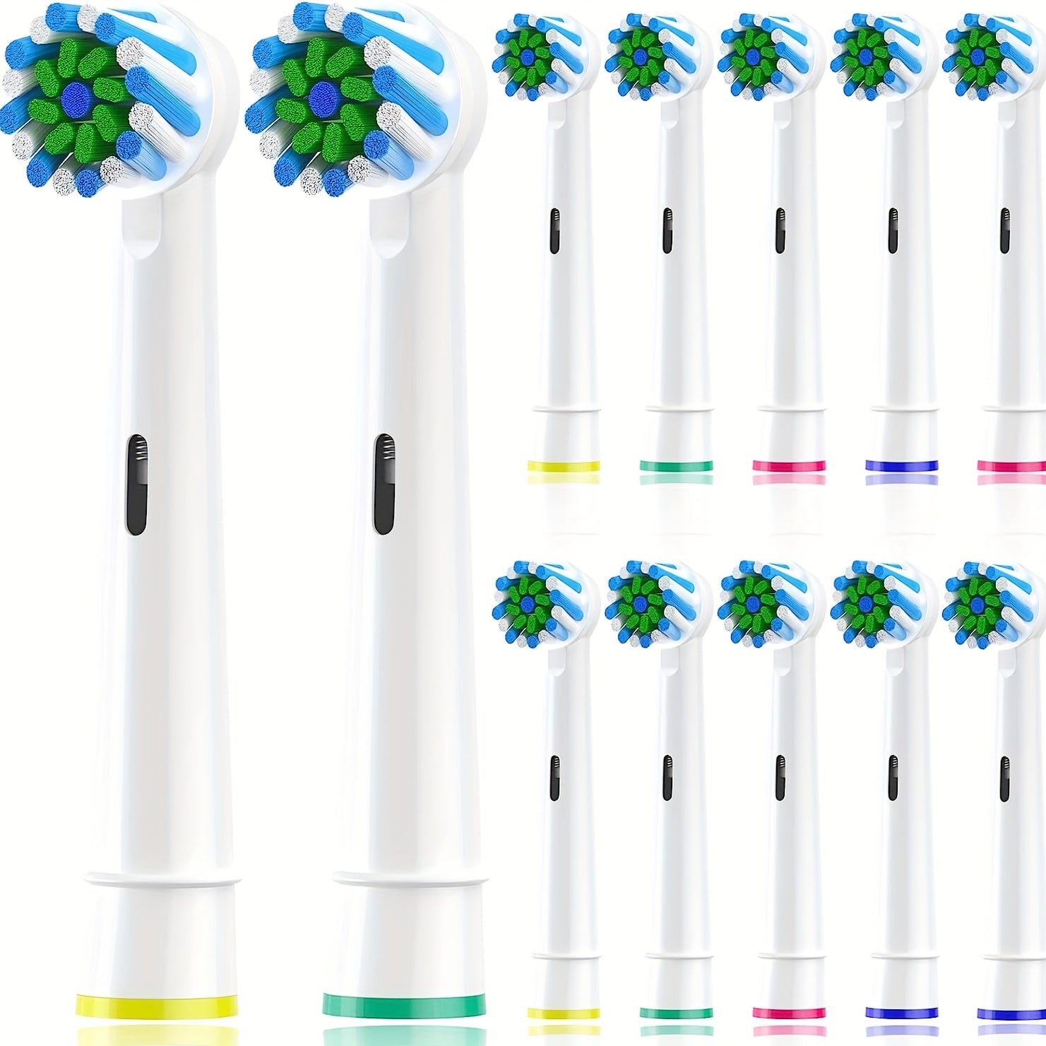 Adult Replacement Brush Heads for Electric Toothbrush Uncharged