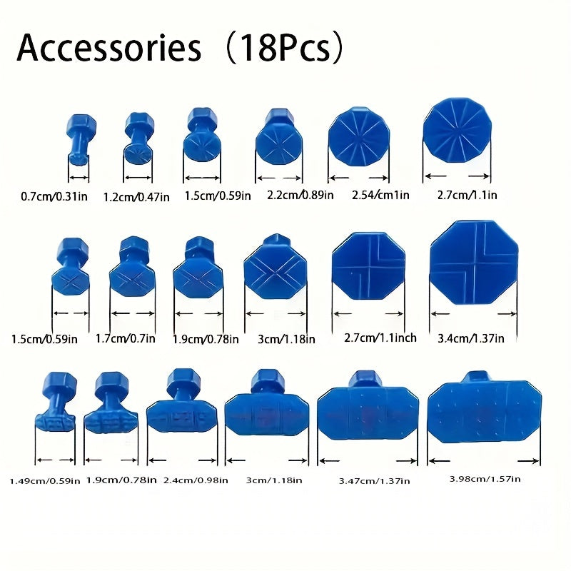 Car Dent Repair Kit Paintless Body Dent Puller Set for Minor Damage