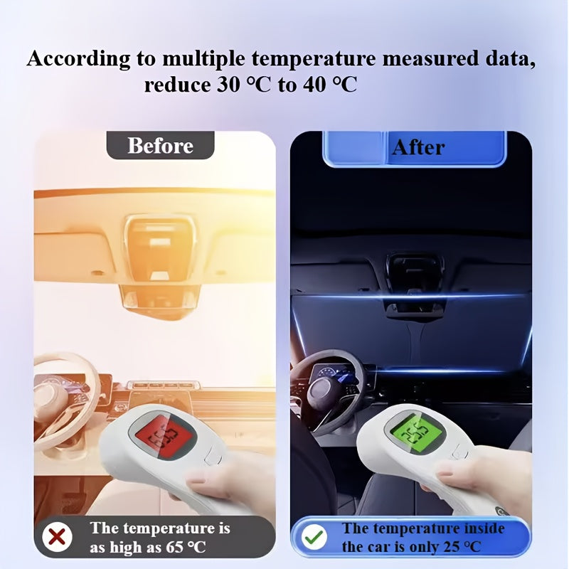 Universal Car Sunshade Front Windshield Sun Visor Auto Sunshade Car Accessory