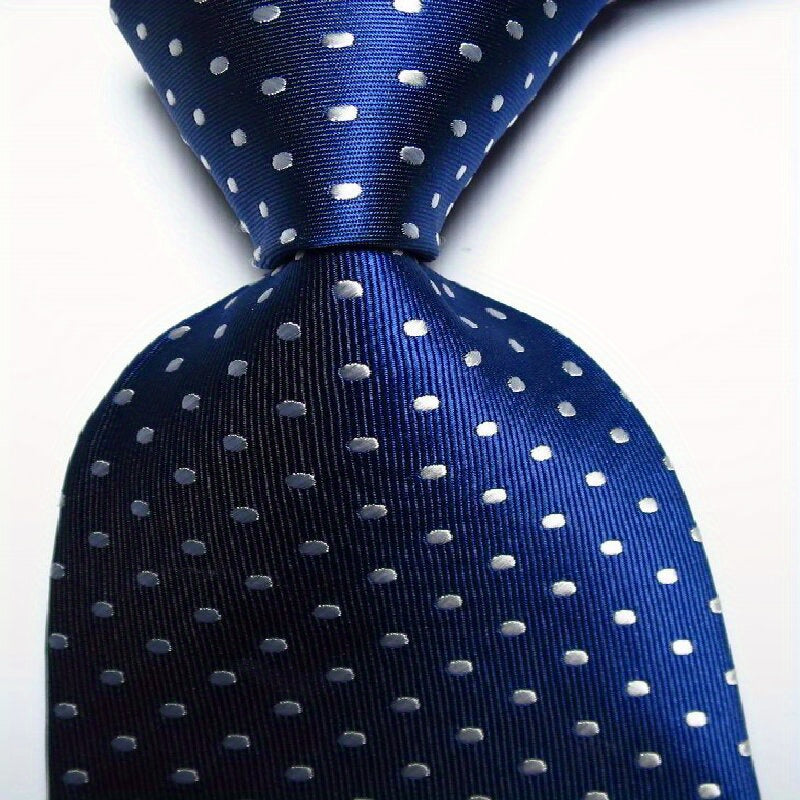 Erkaklar uchun Necktie to'plami Jacquard to'qilgan 9cm Plaid Tie qizil, sariq, ko'k, qora bilan