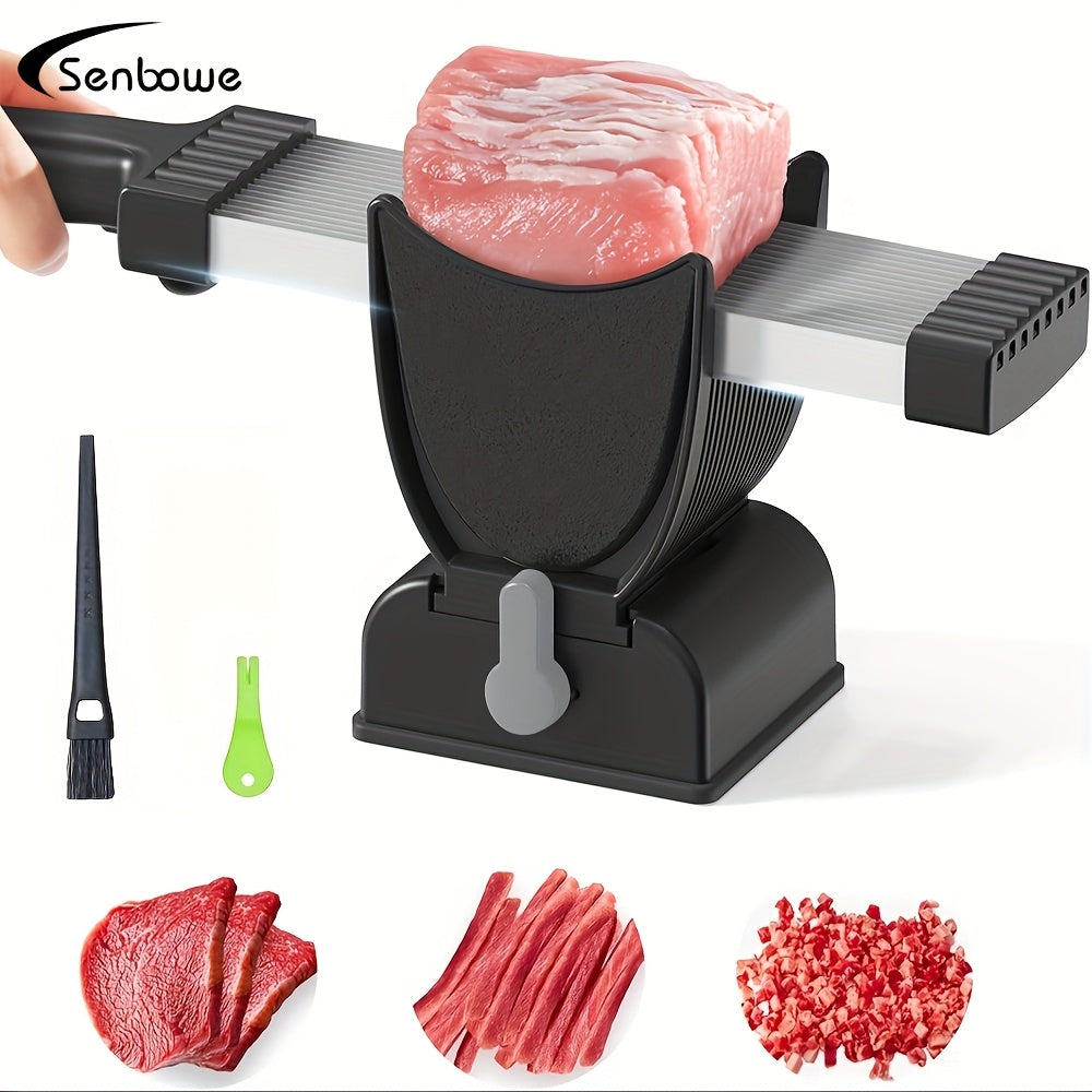 Manual Meat Slicer Set for Beef Salmon Lamb Vegetables No Battery Required