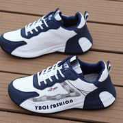 Men's Breathable Low Top Training Sneakers Non-Slip Durable for Outdoor Jogging and Travel