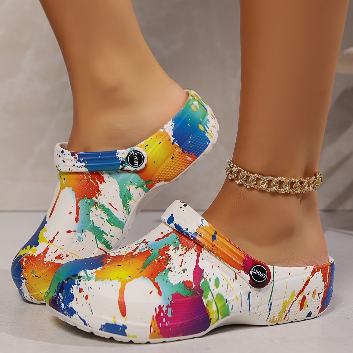 Women's Lightweight EVA Clogs with Breathable Sole for Summer