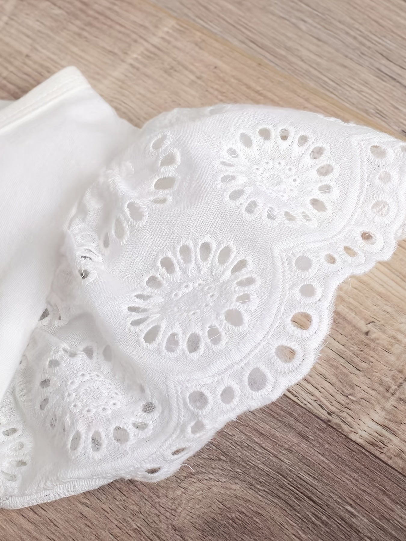 Girls Summer Outfit Ruffle Top and Suspender Shorts Cotton Solid Color Teen