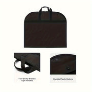 Breathable Garment Bag with Zipper Closure and Handle for Suits Shirts Dresses